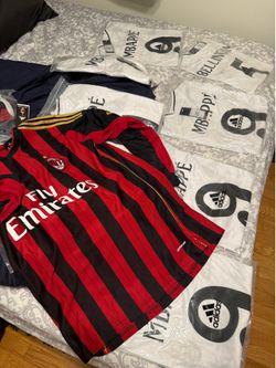 Real Madrid AC Milan Soccer jerseys