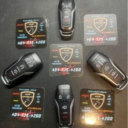 Ford Push Start Smart Key Fobs