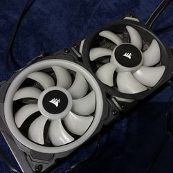CORSAIR Hydro Series, H100i RGB PLATINUM & 3 CORSAIR RGB FANS