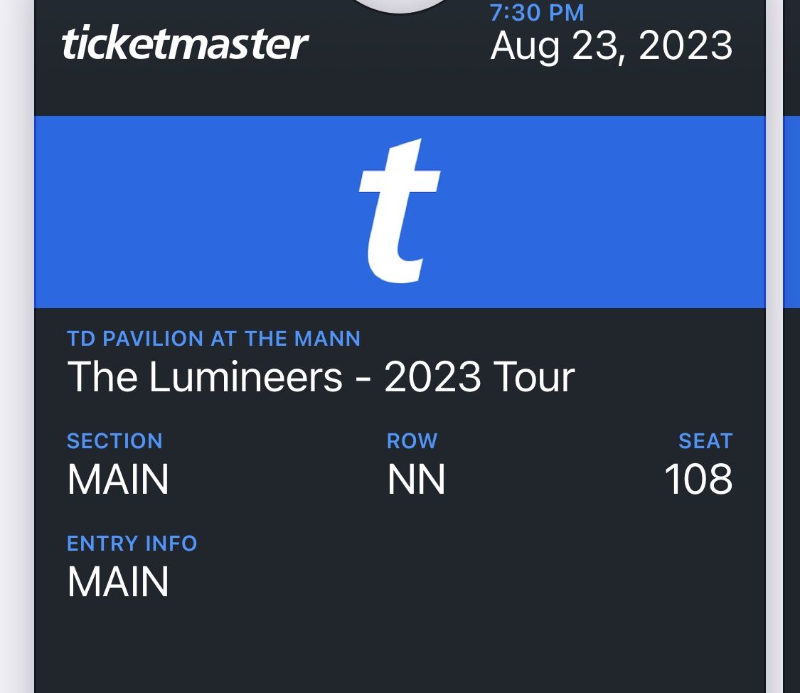 Lumineers Tix Cheap