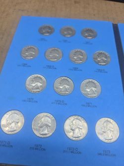 Washington Quarter Collection Album 1965–1973