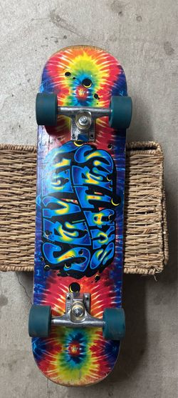 Tie-Dye skateboard
