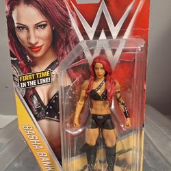 WWE NXT SUPERSTAR SASHA BANKS COLLECTIBLE ACTION FIGURE 