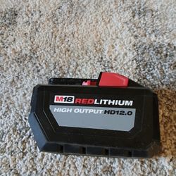 M 18 Red Lithium HIGH OUTPUT HD12.0 Battery