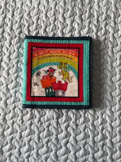 Handmade fabric book No one Is Dragon Me Down