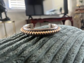 Silver and gold native jewelry