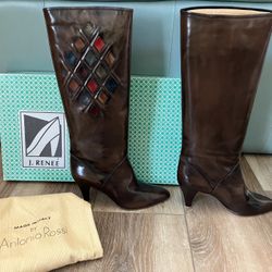 Vintage Women’s Brown Leather Boots