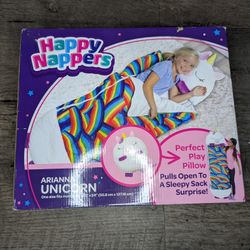 Happy Nappers Unicorn Pillow and Sleepy Sack
