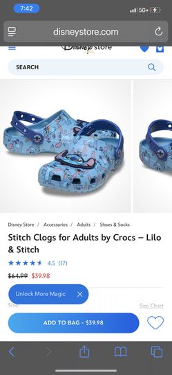 toddler 8c lilo and stitch crocs