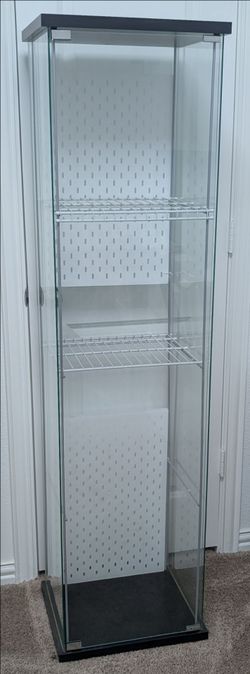 Tall Glass Display Cabinet