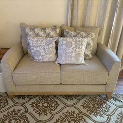 Couch and love seat for sale