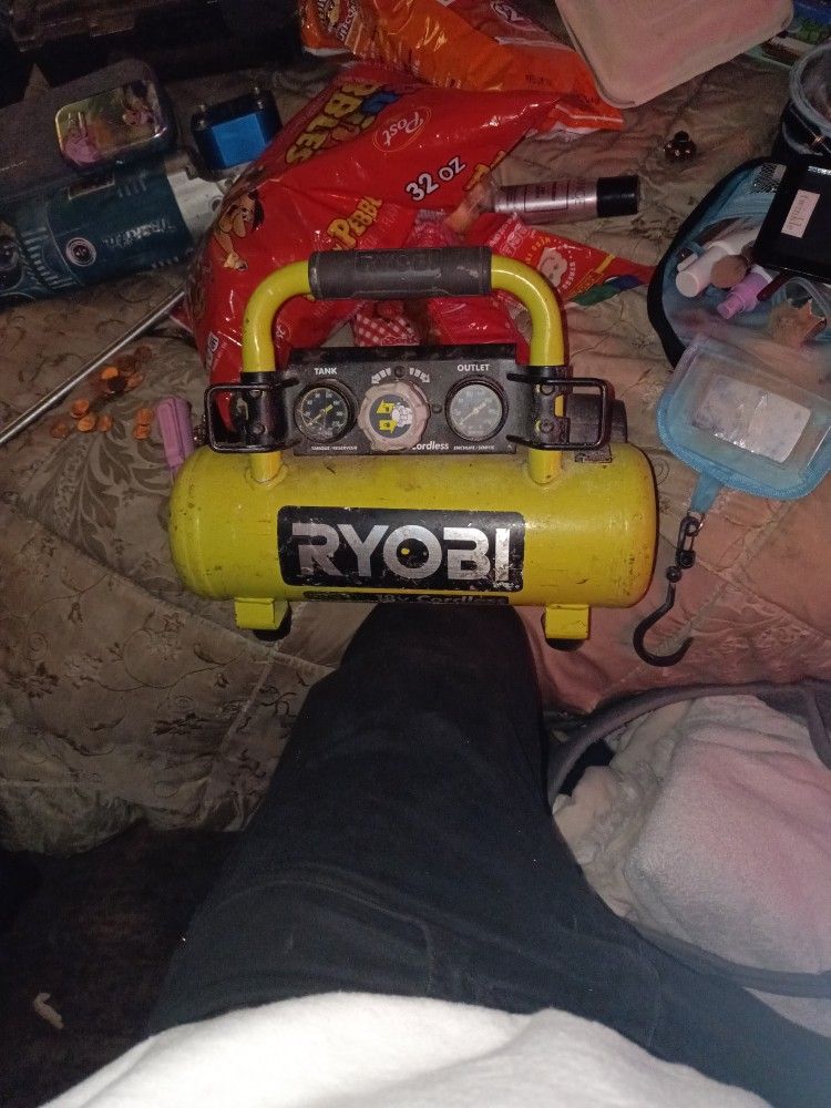 Ryobi Cordless Compressor