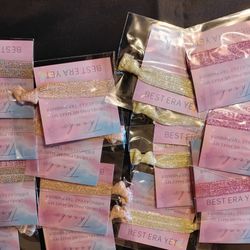 Hair Ties NEW Different colors lot of 24 

