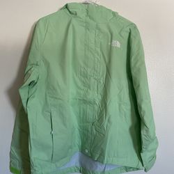 Rain Jacket Green North Face