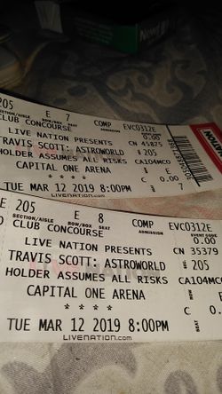 Travis Scott live Nation