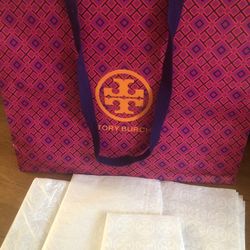 Tory Burch Gift Bag With Tissue