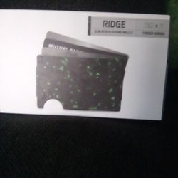 Ridge Slim Rfid Blocking Forged Aurora Wallet 