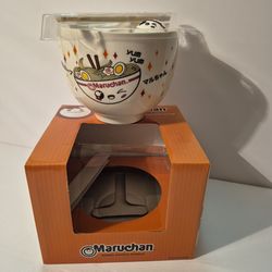 New - In Box- Bowl, Spoon, Chopsticks & holder