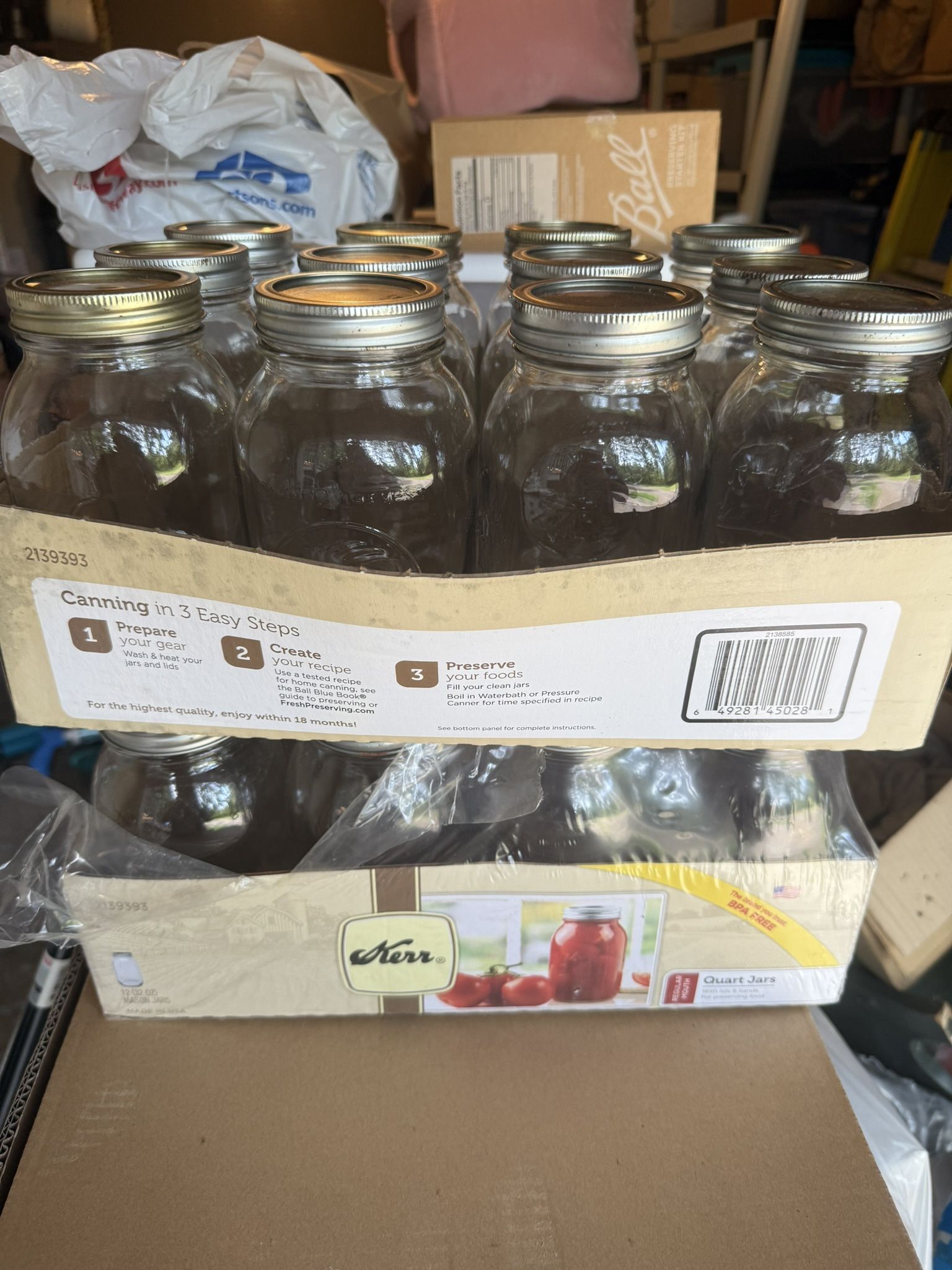 60+ Mason Jars