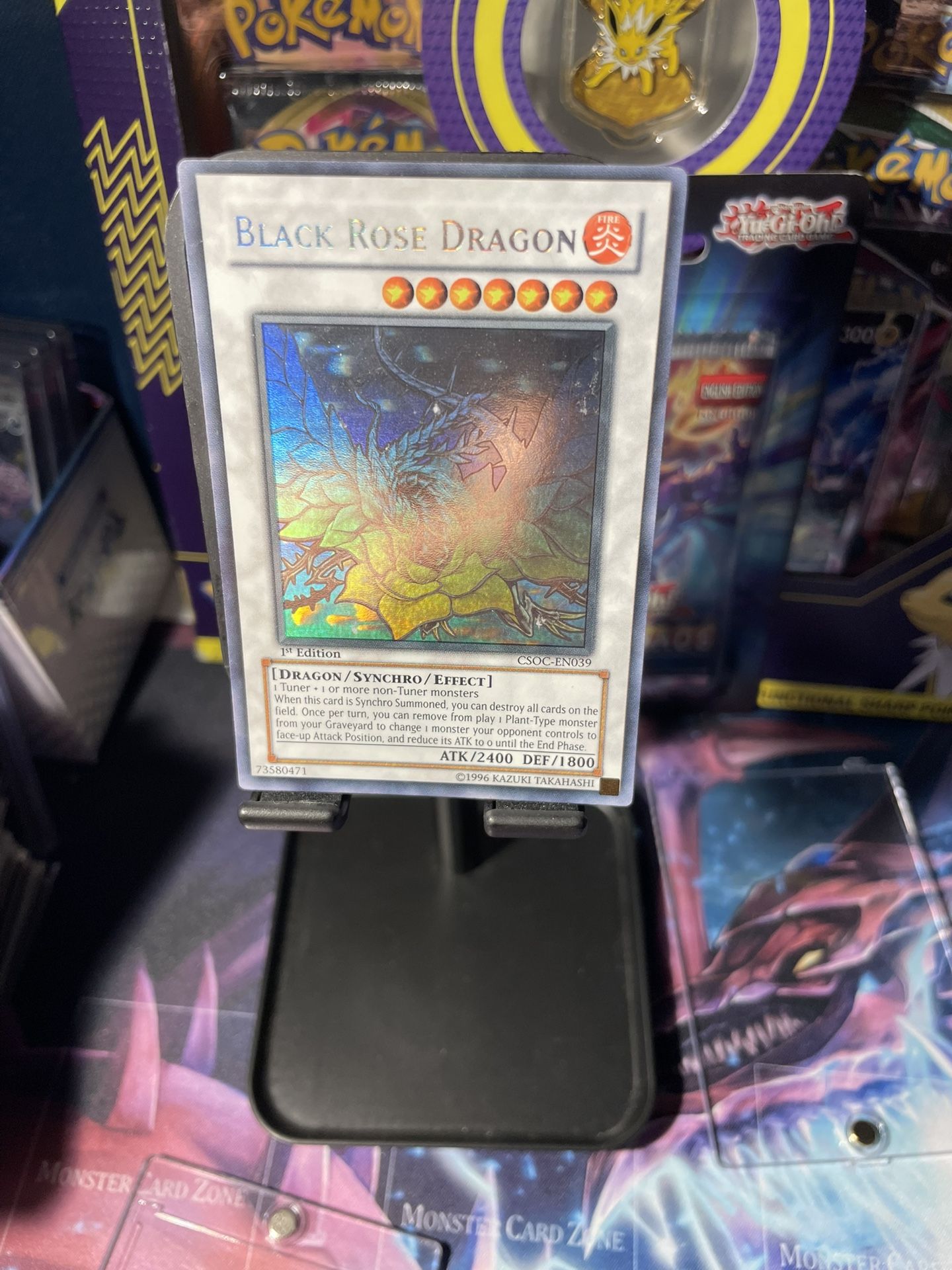1st Ed Black Rose Dragon Ghost