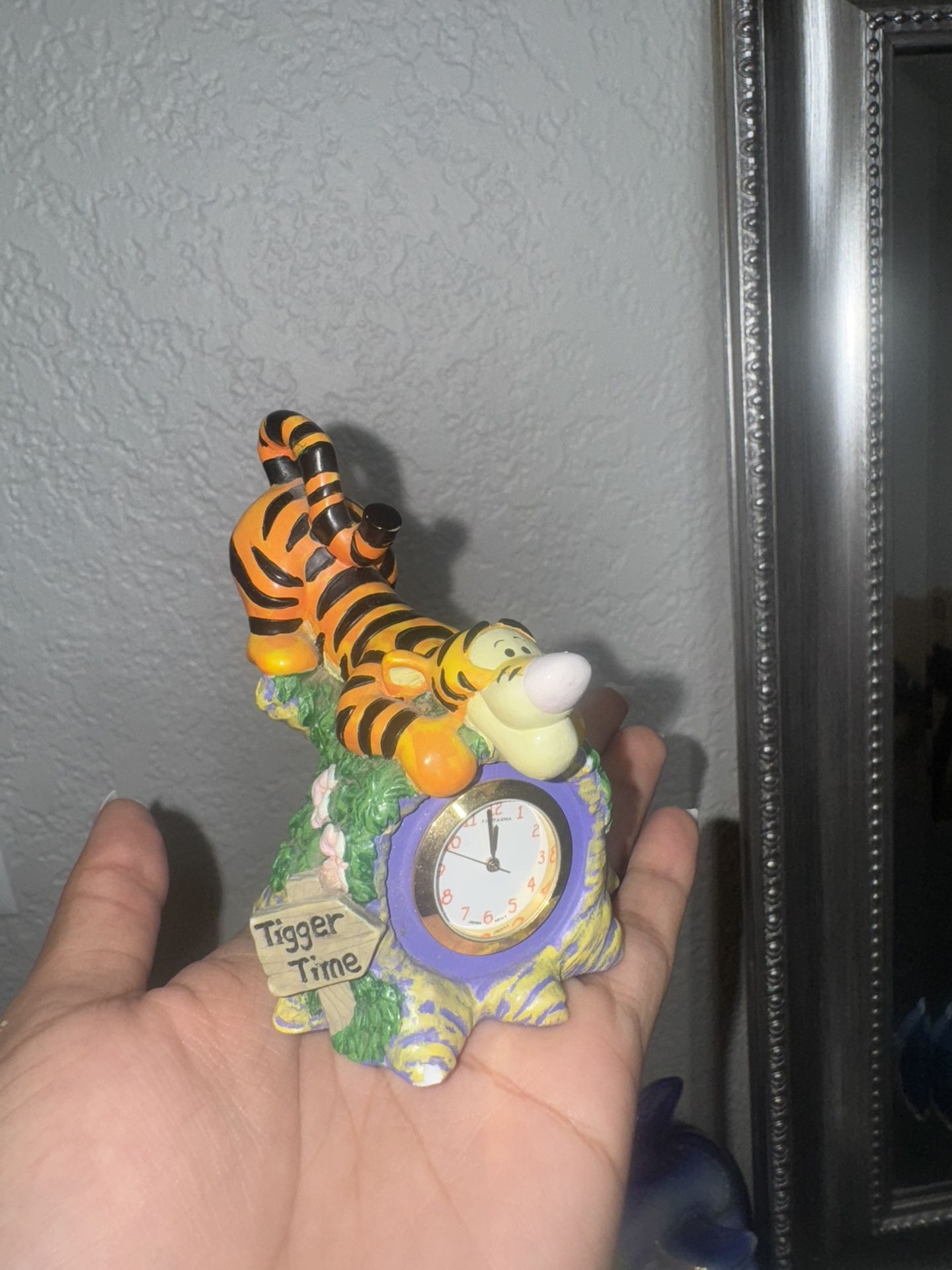 Mini Tiger Clock
