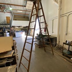 Wood A -Ladder- 10’ Ft