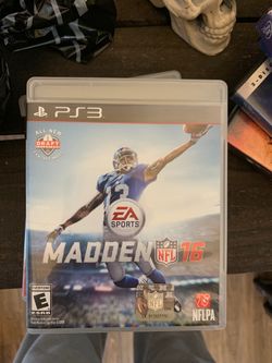 Madden 16 PlayStation 3