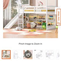 Toddler Kid Bunk Bed