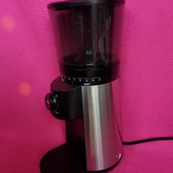 Used OXO BREW Conical Burr Coffee Grinder - Stainless Steel ( You Can TEST it BEFORE Buy It)