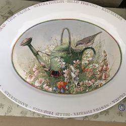 One new WildFlower oval platters 14”