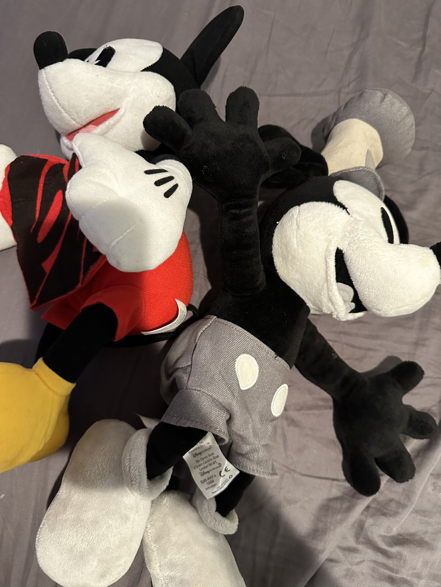 mickey mouse plushies
