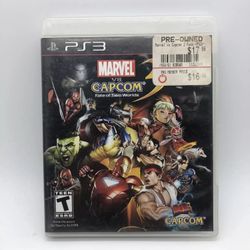 Marvel vs. Capcom 3: Fate of Two Worlds (Sony PlayStation 3 PS3, 2011) CIB