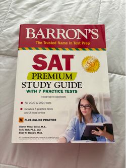 Barron’s SAT Premium Study Guide (30th Edition) -NEW