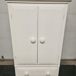 White Cabinet / Children's Dresser 