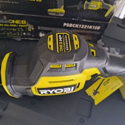RYOBI

ONE+ HP 18V Brushless Cordless Compact 2-Tool Combo Kit with Drill/Driver, One-Handed Recip Saw, 2 Ah Battery, & Charger