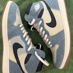 Jordan 1 denim men’s size 12us 100% authentic new no box 
