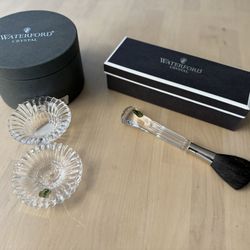 Waterford Makeup Brush And Jewel Box