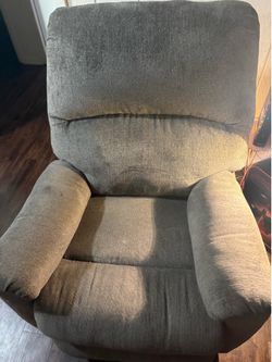 Grey ￼ recliner