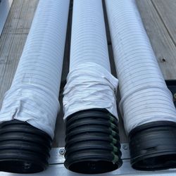 ADS Dual Wall Perforated Drain Pipe W/sock