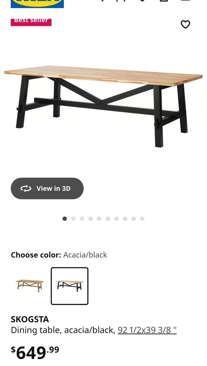 Dining Table Must Go ( Moving & cant take with)