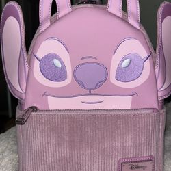 Loungefly Disney Lilo & Stitch Angel Figural Mini Backpack