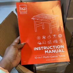 10 And One Game Table