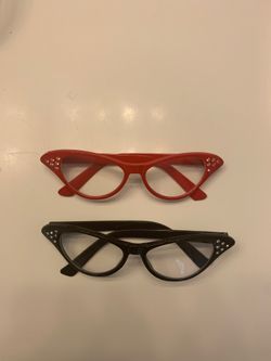 2 pack Cat Eye Glasses