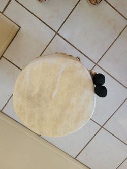 Cowhide drum