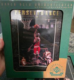 Upper Deck Authenticated Michael Jordan Framed Collectible