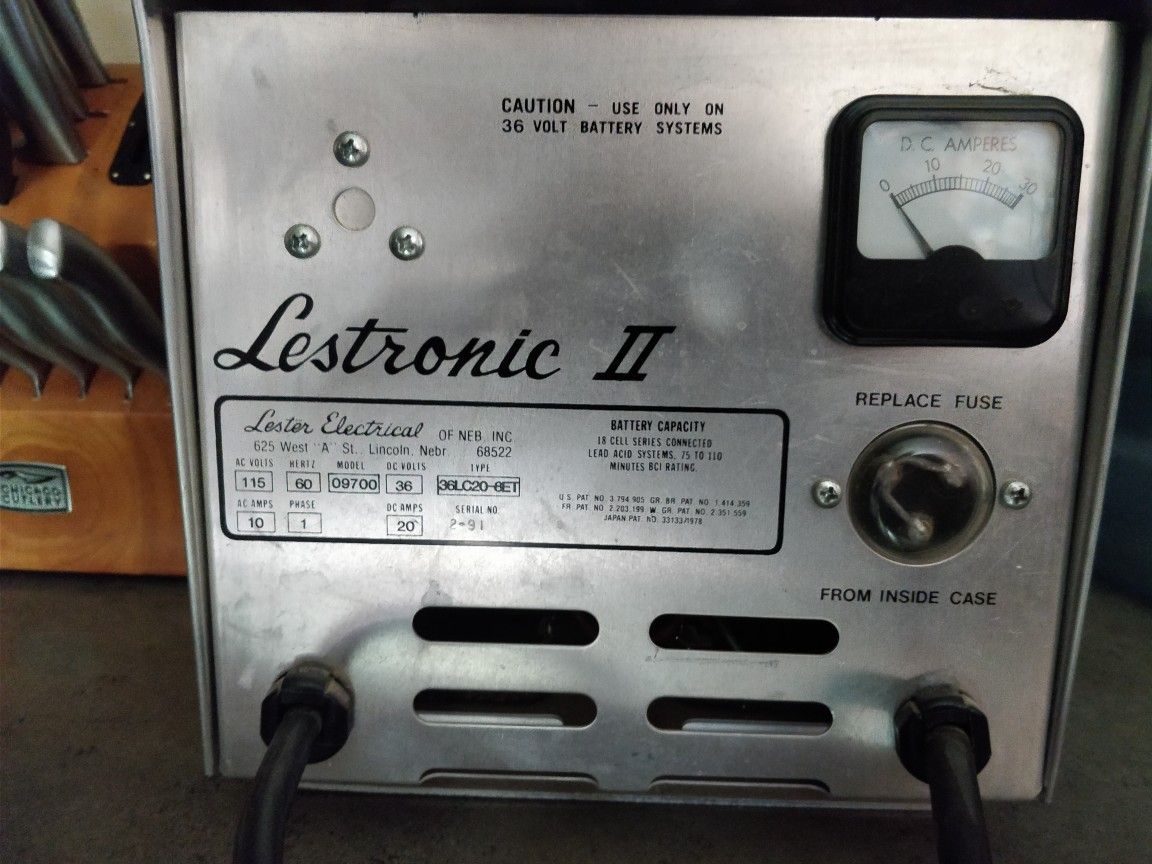 Lestronic II 36 Volt Golf Cart Charger