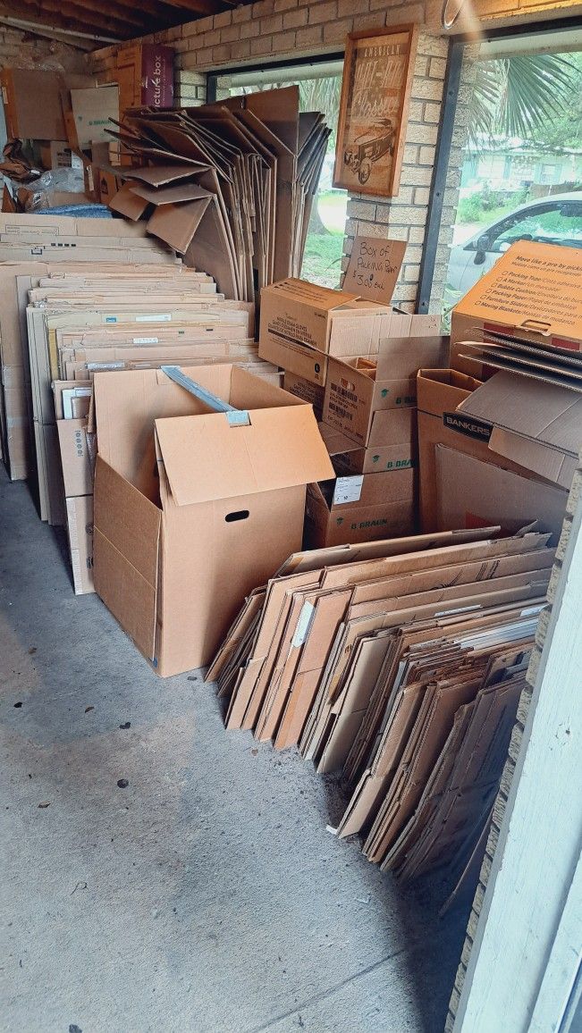 MOVING BOXES! & supplies. Lots of options. Box as low as $1 each for sm, med, lrg. See Description!!