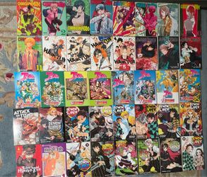 Large Mixed Manga Collection – 40 books