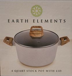 New Earth Elements 4-Quart Stock Pot with Lid – Nonstick-Pickup at Walgreens at Tatum & Greenway (Phoenix).