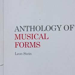Anthology Of Musical Forms By Leo Stein, PB Book Alfred, Pages 159